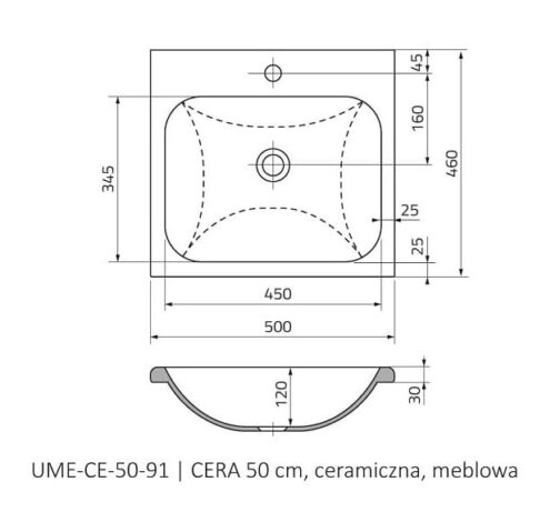 ORISTO CERA UMYWALKA MEBLOWA 50, cm, 60 cm, 80 cm - obrazek 5