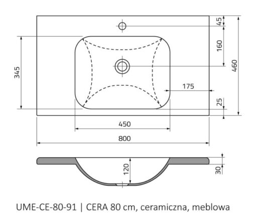 ORISTO CERA UMYWALKA MEBLOWA 50, cm, 60 cm, 80 cm - obrazek 7