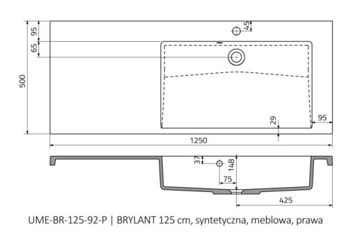 ORISTO BRYLANT UMYWALKA MEBLOWA - obrazek 6