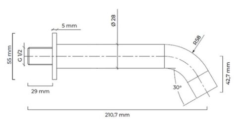 OLTENS KATLA Zestaw bateria podtynkowa termostatyczna z deszczownicą 30 cm Sondera/Vindel i kompletem prysznicowym Ume - obrazek 6